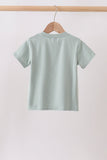 Green vehicle embroidery top - Aaria Tees Aaria Tees