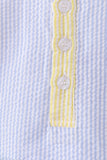 Blue seersucker pocket jonjon - Aaria Tees Aaria Tees