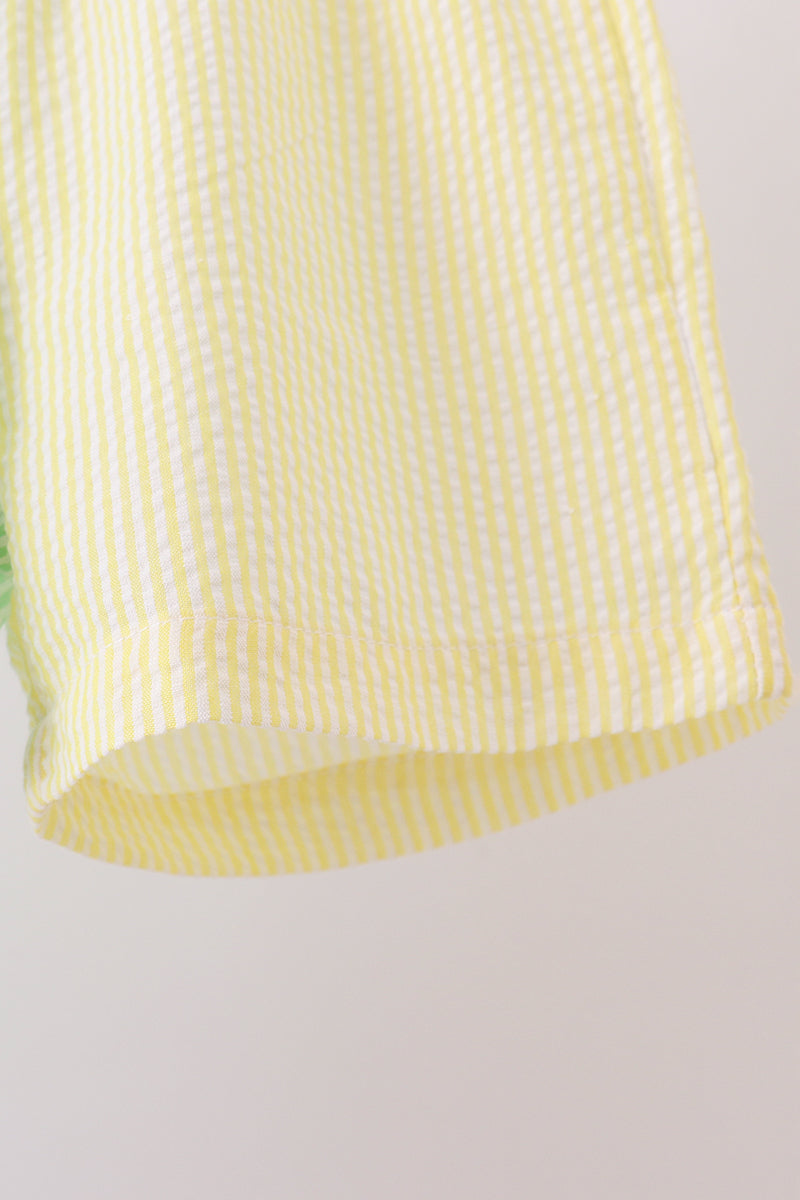 Colorblock pocket shorts set - Aaria Tees Aaria Tees