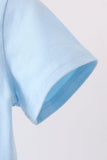 Blue pocket button down shirt - Aaria Tees Aaria Tees