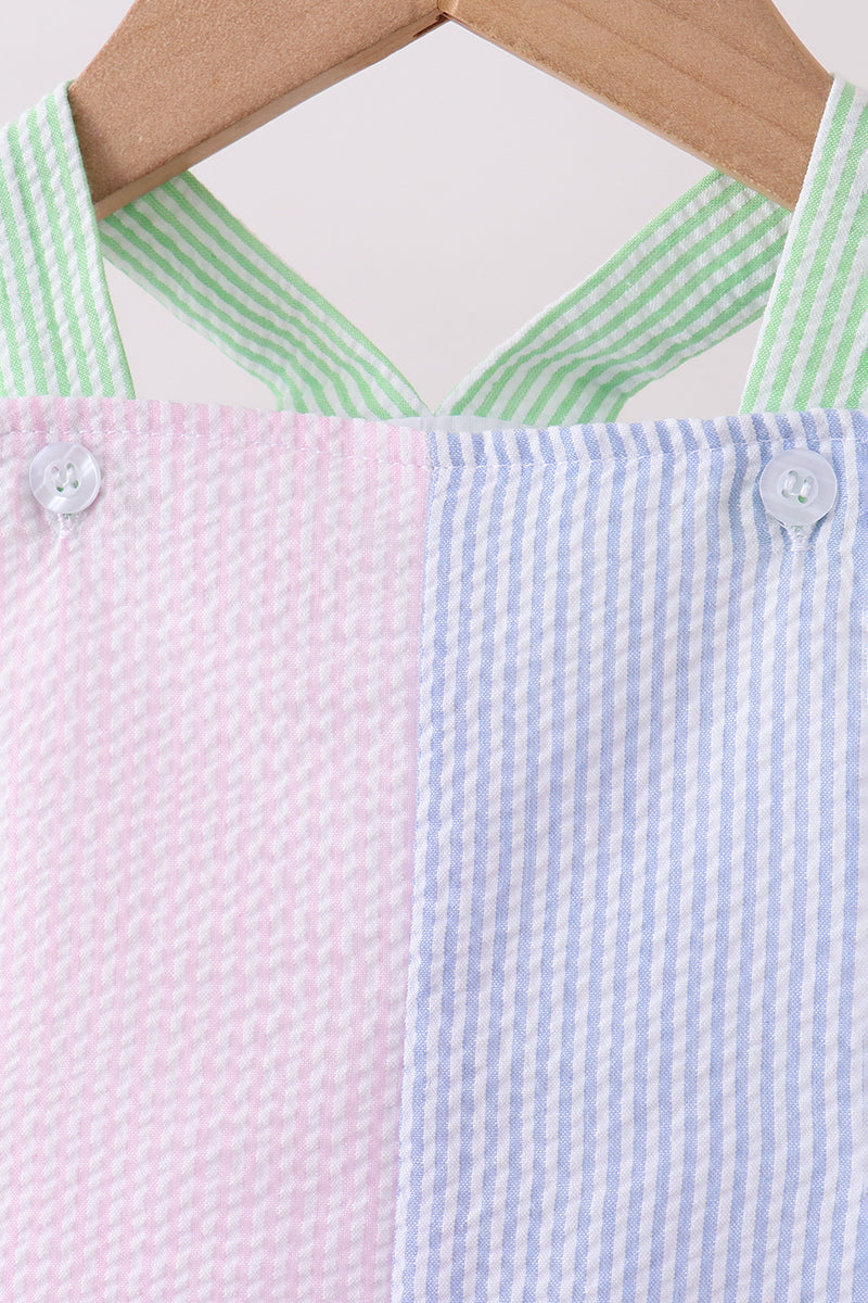 Blue seersucker jonjon - Aaria Tees Aaria Tees