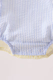 Blue seersucker bubble - Aaria Tees Aaria Tees