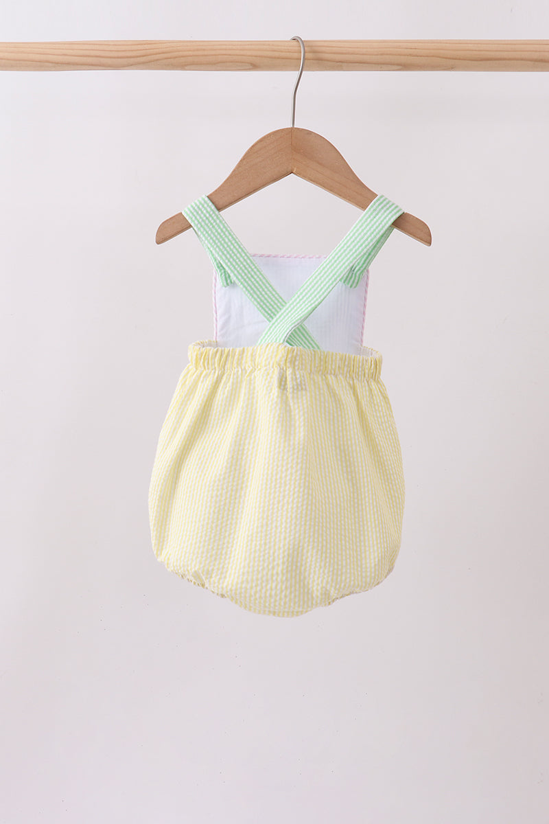 Blue seersucker bubble - Aaria Tees Aaria Tees