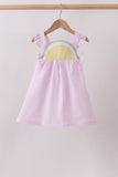 Pink lemon ruffle gingham dress - Aaria Tees Aaria Tees