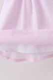 Pink lemon ruffle gingham dress - Aaria Tees Aaria Tees