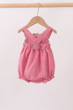 Red watermelon ruffle bubble - Aaria Tees Aaria Tees