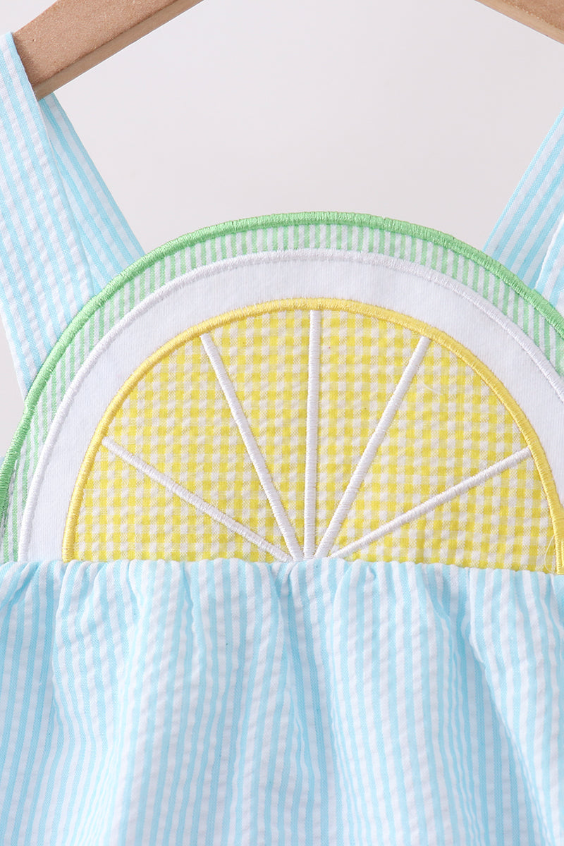 Mint lemon ruffle bubble - Aaria Tees Aaria Tees