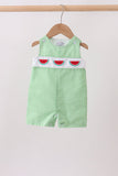 Green watermelon embroidery jonjon - Aaria Tees Aaria Tees