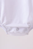 White flag fireworks embroidery bubble - Aaria Tees Aaria Tees