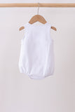White flag fireworks embroidery bubble - Aaria Tees Aaria Tees