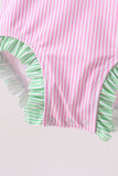 Pink stripe rashguard - Aaria Tees Aaria Tees