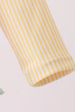 Pink stripe rashguard - Aaria Tees Aaria Tees
