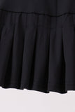 Black pleated skort Aaria Tees