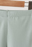Sage scalloped bell pants - Aaria Tees Aaria Tees