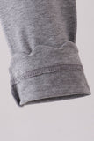 Grey scalloped leggings - Aaria Tees Aaria Tees