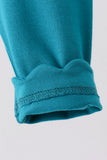 Teal scalloped leggings - Aaria Tees Aaria Tees