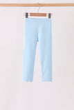 Sky scalloped leggings - Aaria Tees Aaria Tees