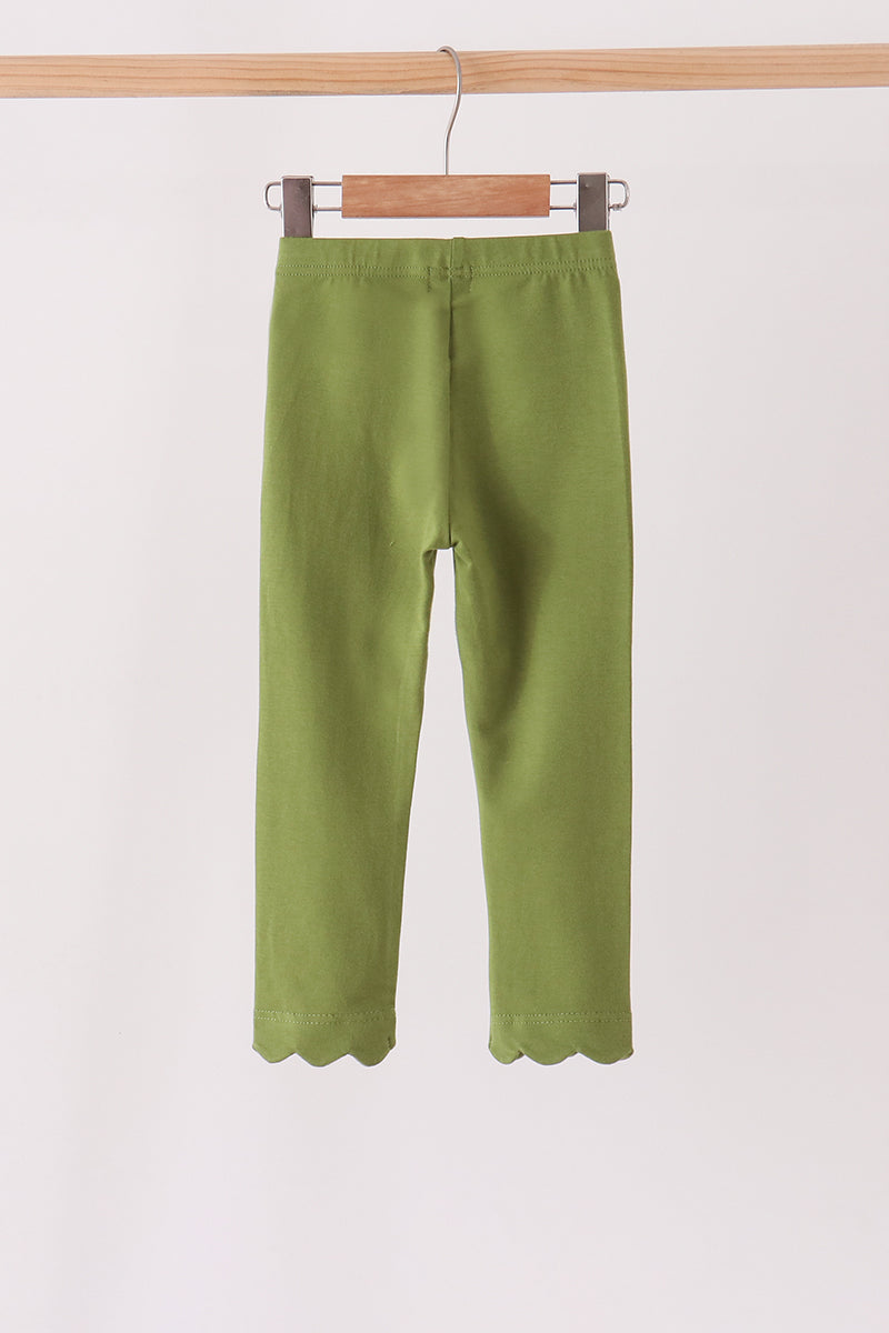 Forest scalloped leggings - Aaria Tees Aaria Tees