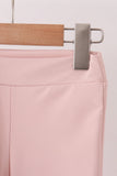 Pink scallped zipper active set - Aaria Tees Aaria Tees
