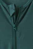 Forest zipper bamboo anti-slip romper - Aaria Tees Aaria Tees