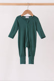 Forest zipper bamboo romper - Aaria Tees Aaria Tees
