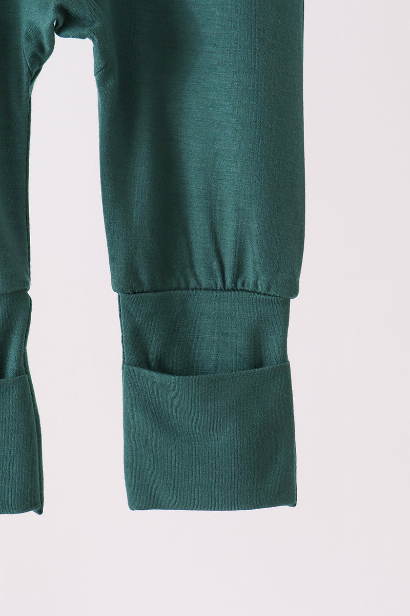 Forest zipper bamboo romper - Aaria Tees Aaria Tees