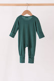 Forest zipper bamboo romper - Aaria Tees Aaria Tees