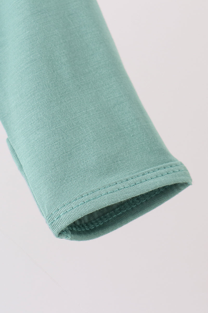 Sage zipper bamboo romper - Aaria Tees Aaria Tees