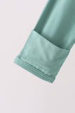 Sage zipper bamboo romper - Aaria Tees Aaria Tees