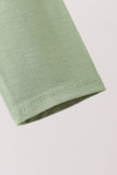 Green zipper bamboo anti-slip romper - Aaria Tees Aaria Tees