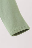 Green zipper bamboo romper - Aaria Tees Aaria Tees