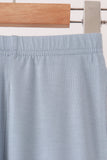 Blue bamboo pajama set – view 4 Aaria Tees