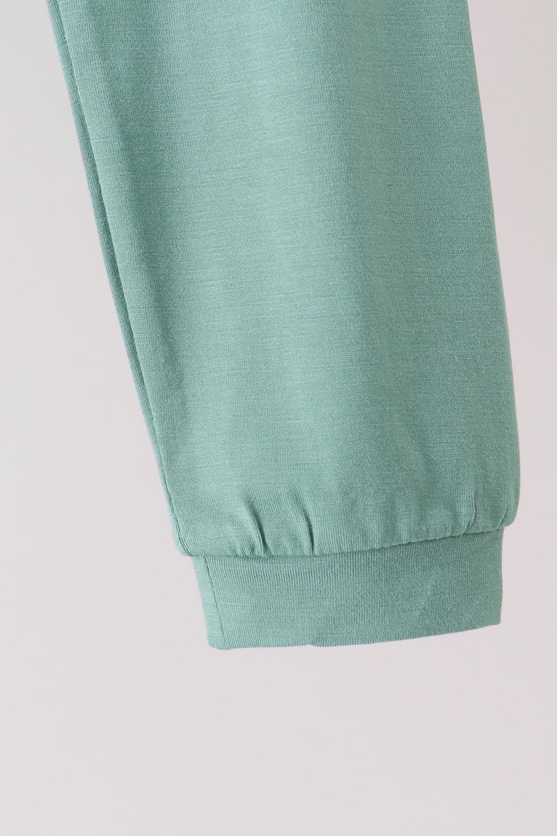Sage bamboo pajama set – view 4 Aaria Tees
