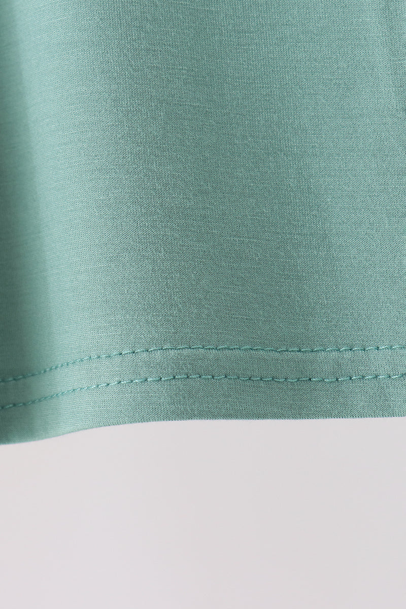 Sage bamboo pajama set – view 5 Aaria Tees