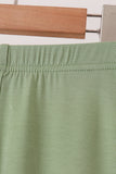 Green bamboo pajama set – view 4 Aaria Tees