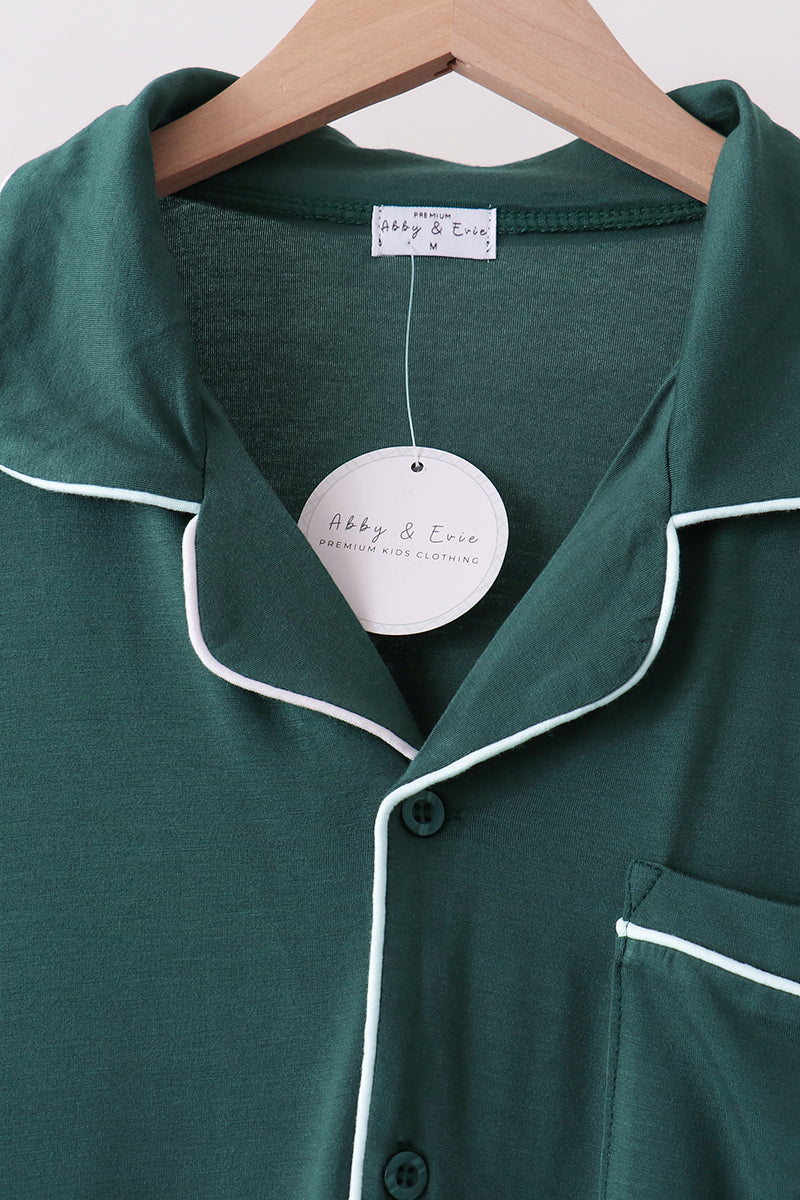 Forest bamboo mom pajama set – view 2 Aaria Tees