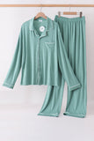 Sage bamboo mom pajama set – wholesale for boutiques | Honeydew USA Aaria Tees