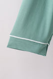 Sage bamboo mom pajama set – view 5 Aaria Tees