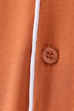 Caramel bamboo mom pajama set – view 4 Aaria Tees
