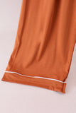 Caramel bamboo mom pajama set – view 6 Aaria Tees