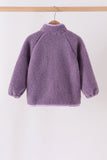 Purple fleece zipper jacket Aaria Tees