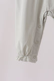 Sage turkey embroidery ruffle romper Aaria Tees
