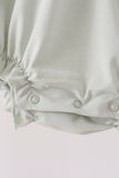 Sage turkey embroidery bubble Aaria Tees