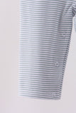 Sage turkey embroidery stripe jon jon Aaria Tees
