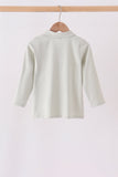 Sage turkey embroidery shirt Aaria Tees