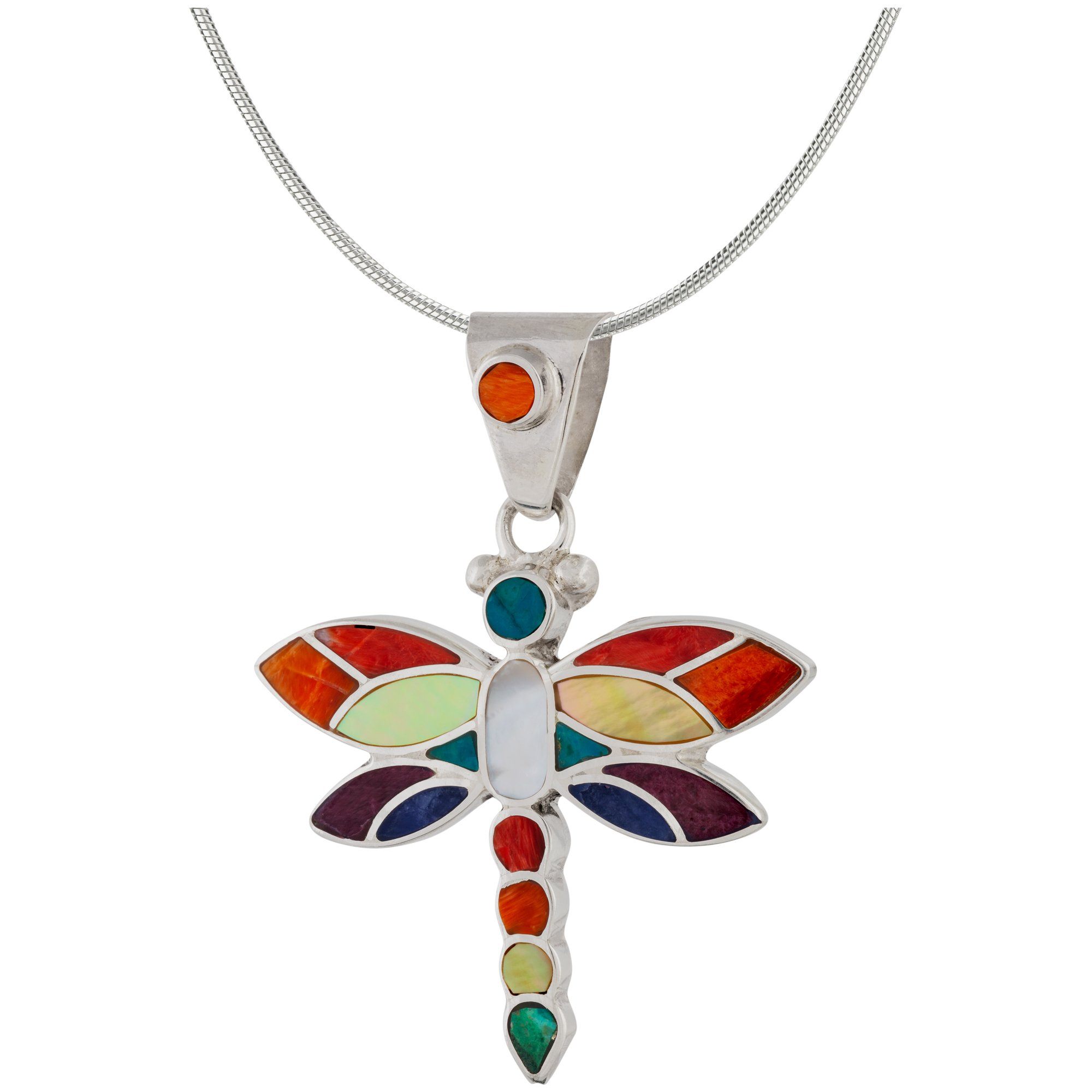 Earth's Splendor Gemstone & Sterling Necklace - Aaria Tees Aaria Tees