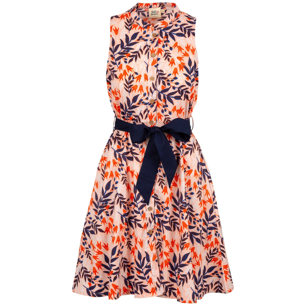Retro Garden Shirt Dress - Aaria Tees