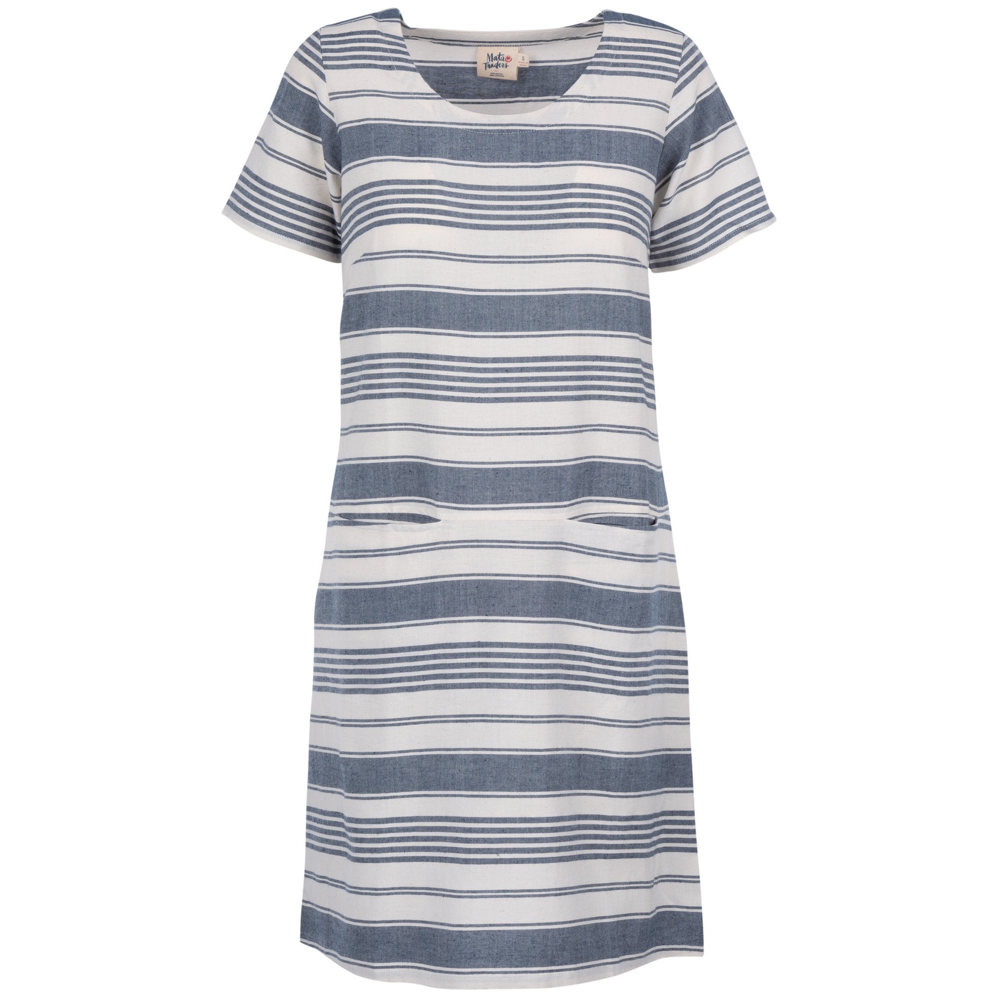 Belmore Striped Shift Dress - Aaria Tees Aaria Tees