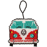 Hippie Van Beaded Ornament - Aaria Tees Aaria Tees