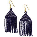Brilliant Fringe Beaded Earrings - Aaria Tees Aaria Tees